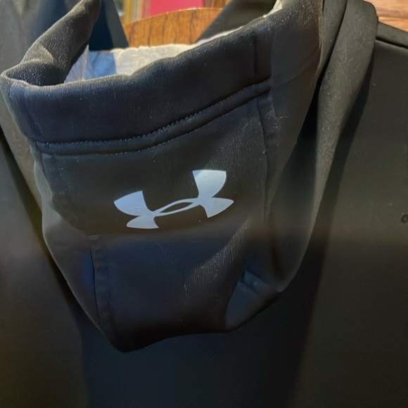 Men's Under armor black hoodie size M - Picture 4 of 8